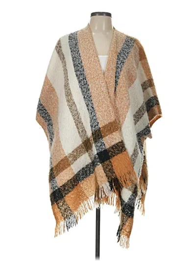 Pre-owned Nine West Poncho In Tan