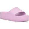 Nine West Pool Platform Slide Sandal In Light Purple 530