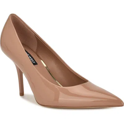 Nine West Princesa Pointed Toe Pump In Neutral