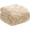 Nine West Print Embossed Oversize Blanket In Neutral