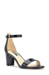Nine West Pruce Ankle Strap Sandal In Blue