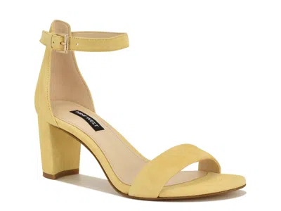 Nine West Pruce Ankle Strap Sandal In Yellow