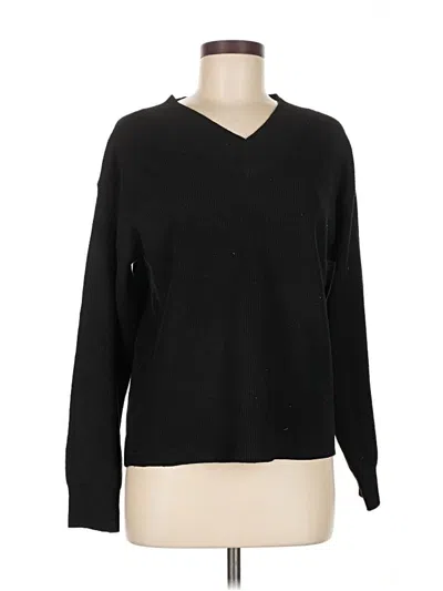 Pre-owned Nine West Pullover Sweater In Black