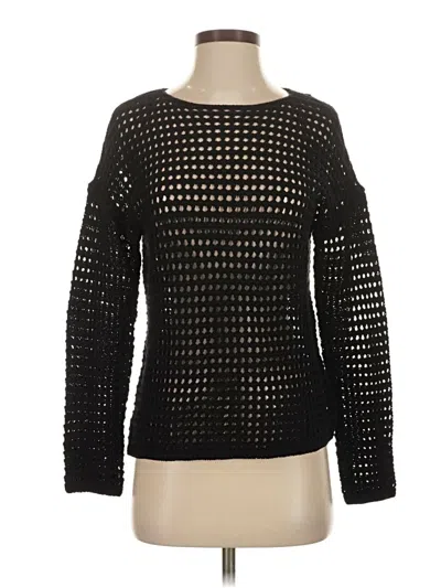 Pre-owned Nine West Pullover Sweater In Black