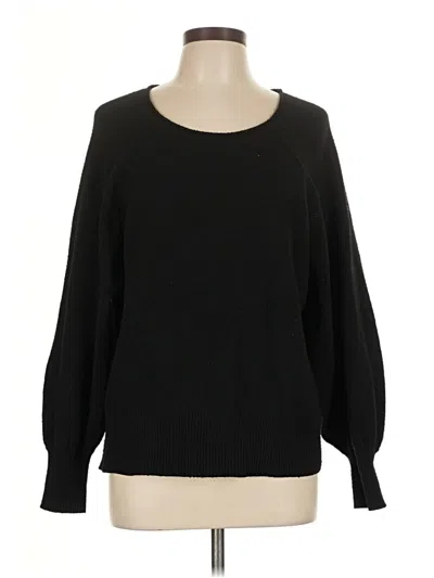 Pre-owned Nine West Pullover Sweater In Black