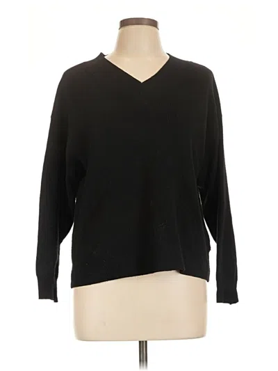 Pre-owned Nine West Pullover Sweater In Black