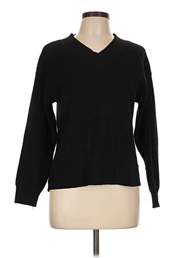 Pre-owned Nine West Pullover Sweater In Black