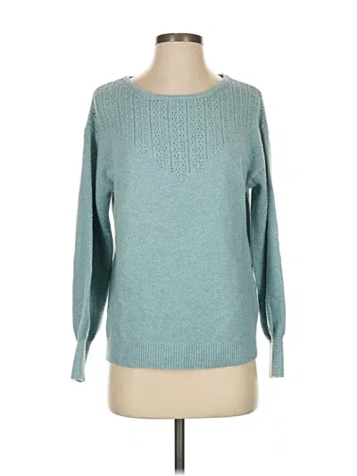 Pre-owned Nine West Pullover Sweater In Blue