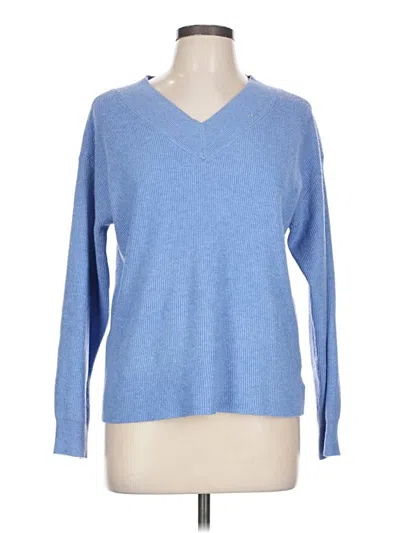 Pre-owned Nine West Pullover Sweater In Blue