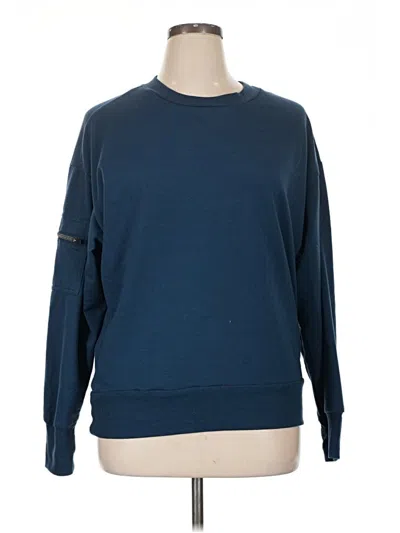 Pre-owned Nine West Pullover Sweater In Blue