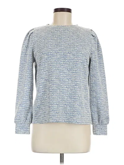 Pre-owned Nine West Pullover Sweater In Blue