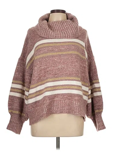 Pre-owned Nine West Pullover Sweater In Brown