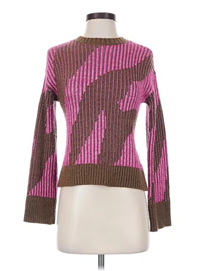 Pre-owned Nine West Pullover Sweater In Brown