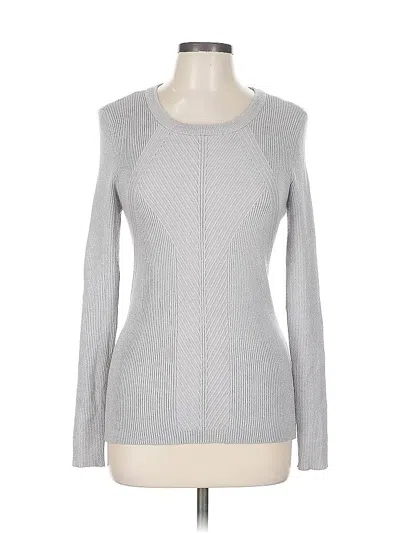 Pre-owned Nine West Pullover Sweater In Gray