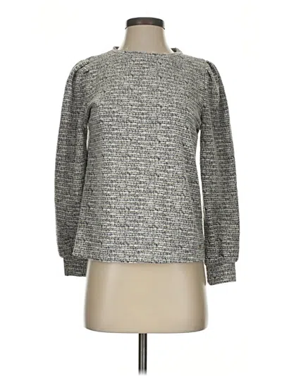 Pre-owned Nine West Pullover Sweater In Gray