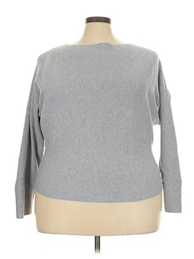 Pre-owned Nine West Pullover Sweater In Gray