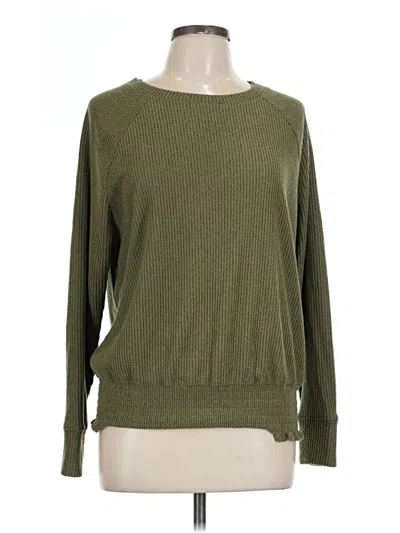 Pre-owned Nine West Pullover Sweater In Green