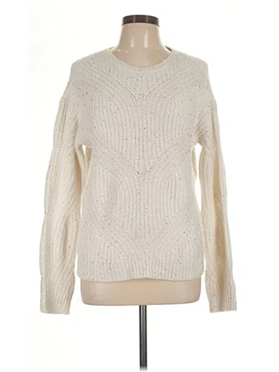 Pre-owned Nine West Pullover Sweater In Ivory