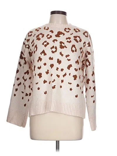 Pre-owned Nine West Pullover Sweater In Ivory