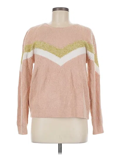 Pre-owned Nine West Pullover Sweater In Pink