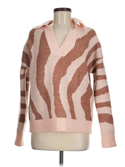 Pre-owned Nine West Pullover Sweater In Pink