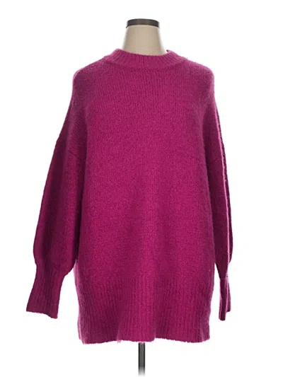 Pre-owned Nine West Pullover Sweater In Purple