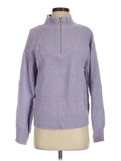 Pre-owned Nine West Pullover Sweater In Purple