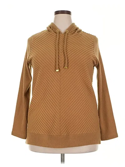 Pre-owned Nine West Pullover Sweater In Tan