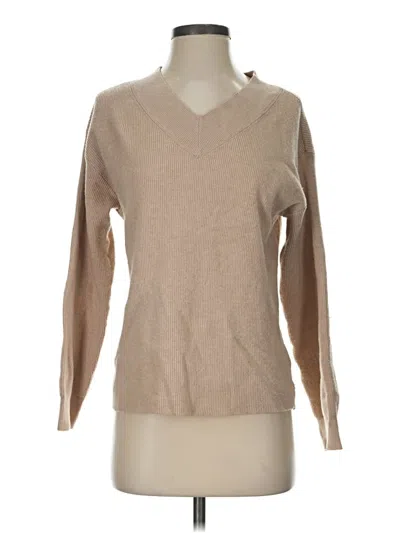 Pre-owned Nine West Pullover Sweater In Tan