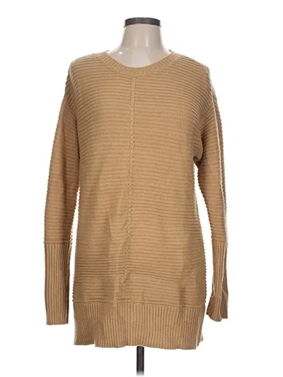 Pre-owned Nine West Pullover Sweater In Tan