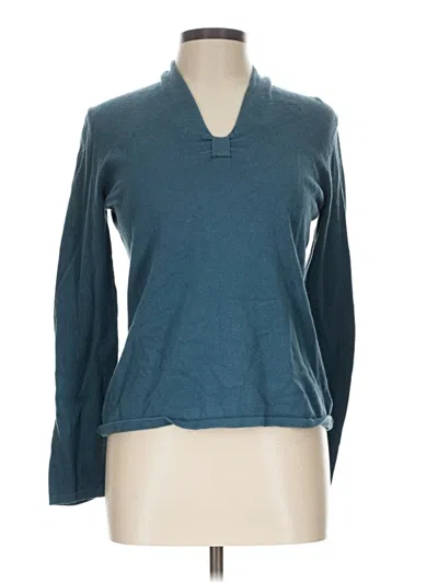Pre-owned Nine West Pullover Sweater In Teal