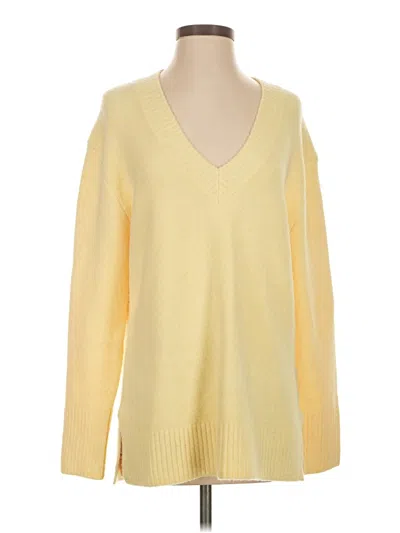 Pre-owned Nine West Pullover Sweater In Yellow