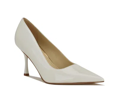 Nine West Pursee Pointed Toe Pump In White
