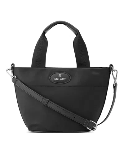 Nine West Pyper Mini Crossbody Tote Bag In Black
