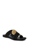 Nine West Quara Sandal Slides In Black