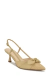 Nine West Reaba Slingback Sandal In Neutral