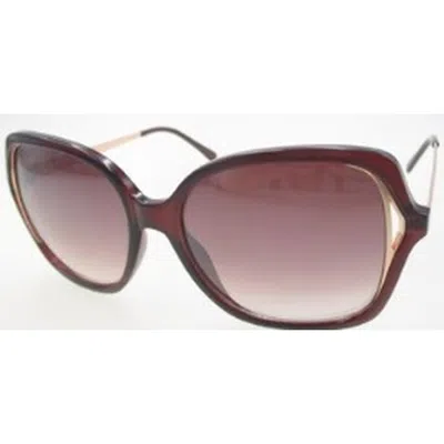 Nine West Red Butterfly Ladies Sunglasses 10265727.bel Winred In Brown