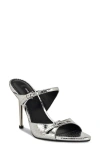 Nine West Reida Stiletto Sandal In Silver