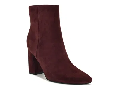 Nine West Reraye Bootie In Brown