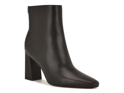 Nine West Reraye Bootie In Brown