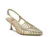Nine West Resta Pump In Gold