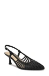 Nine West Resta Slingback Kitten Heel Pump In Black