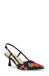 Nine West Rhonda Pointed Toe Pump In Black