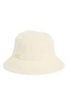 Nine West Rib Knit Cloche Chenille Cloche In Neutral