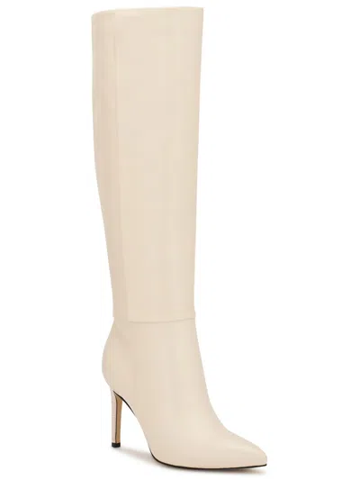 Nine West Richy Womens Leather Dressy Knee-high Boots In Multi