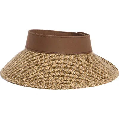 Nine West Roll-up Visor In Brown