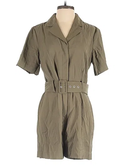 Pre-owned Nine West Romper In Tan