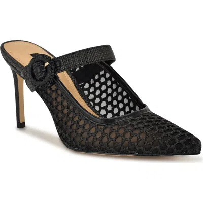 Nine West Rondel Pointed Toe Pump In Black