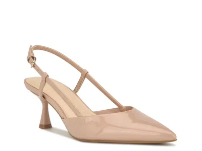 Nine West Rowen Pump In Gold
