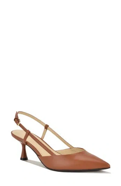 Nine West Rowen Slingback Pump In Brown